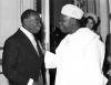 With unidentified person